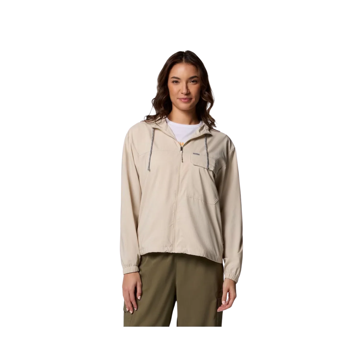 COLUMBIA W SKIEN VALLEY HOODED LS SHIRT
