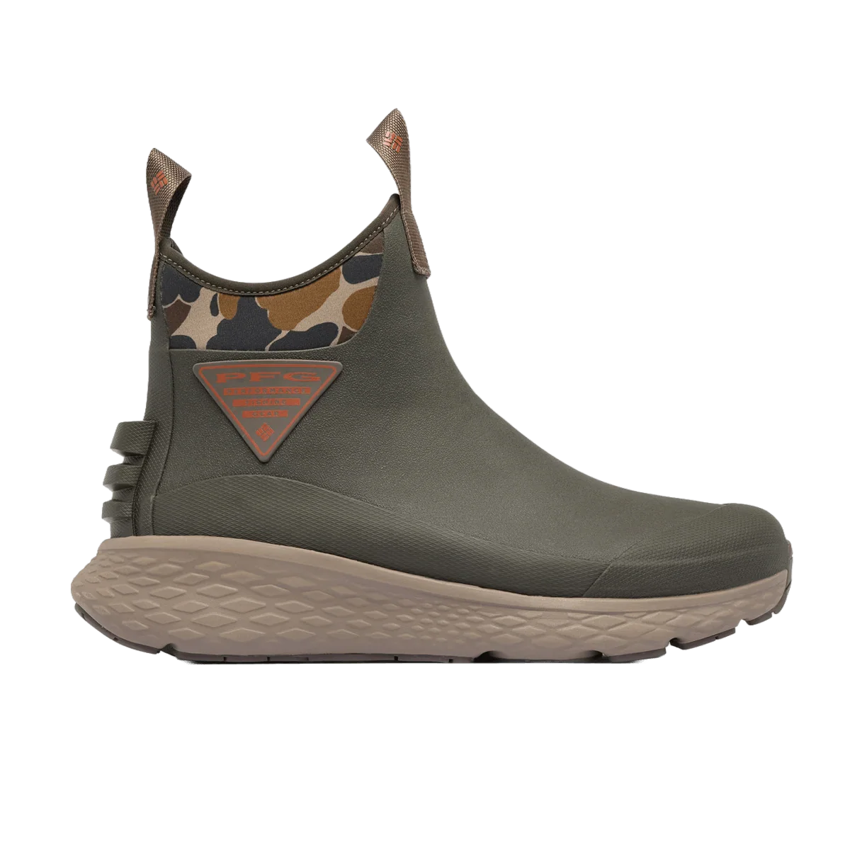 COLUMBIA MEN'S DRY TORTUGAS PFG PRO SPORT BOOT - DEEP OLIVE CEDAR