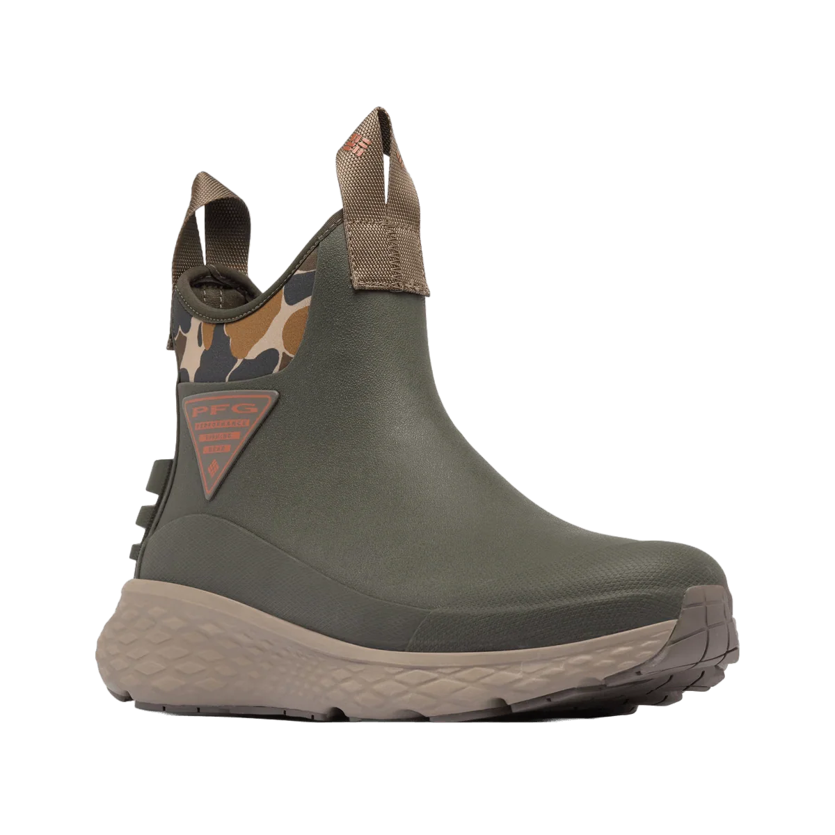 COLUMBIA MEN'S DRY TORTUGAS PFG PRO SPORT BOOT - DEEP OLIVE CEDAR - Image 2