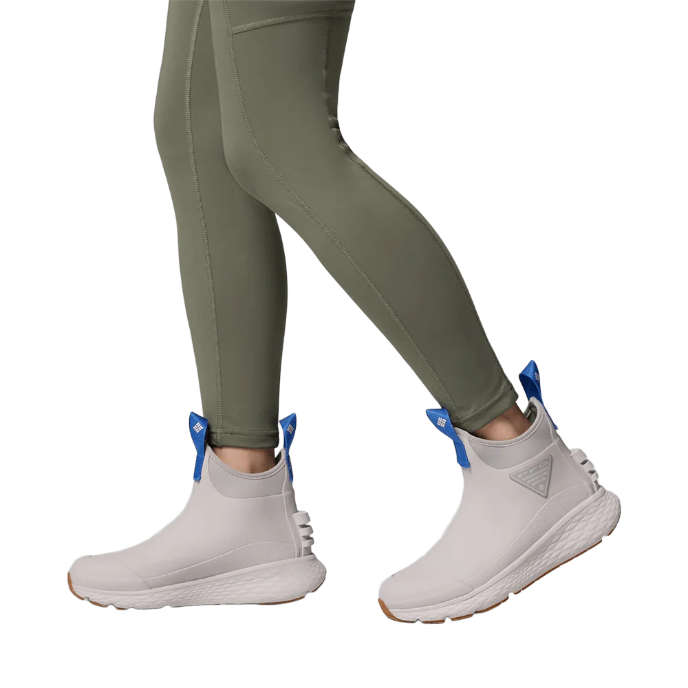 COLUMBIA WOMEN'S DRY TORTUGAS PFG PRO SPORT BOOT - GRAY ICE VIVID BLUE - Image 6
