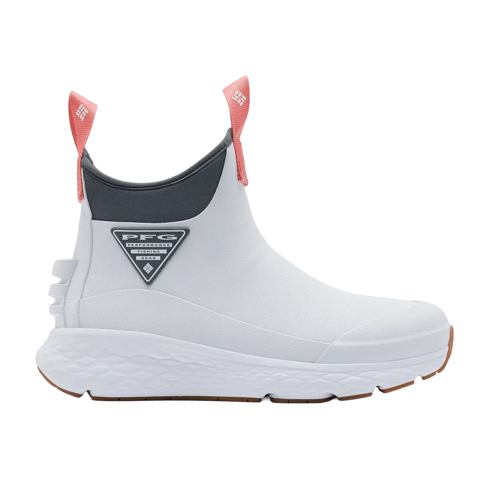 COLUMBIA WOMEN'S DRY TORTUGAS PFG PRO SPORT BOOT - WHITE MELONADE