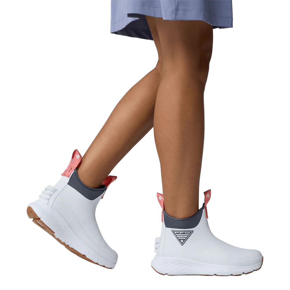 COLUMBIA WOMEN'S DRY TORTUGAS PFG PRO SPORT BOOT - WHITE MELONADE - Image 6
