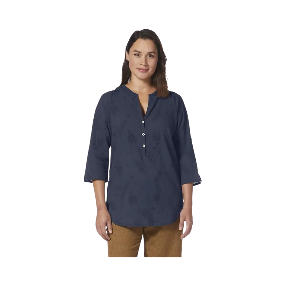 ROYAL ROBBINS WOMENS OASIS TUNIC II 3/4 SLEEVE