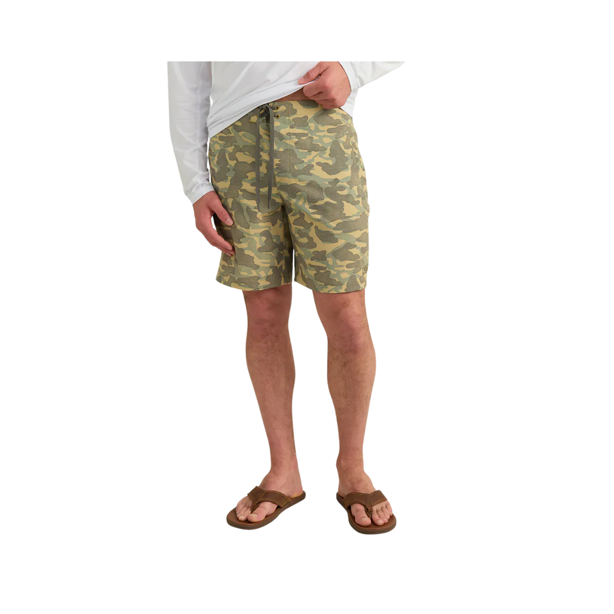 HUK SHORESIDE PRINTED BOARDSHORT