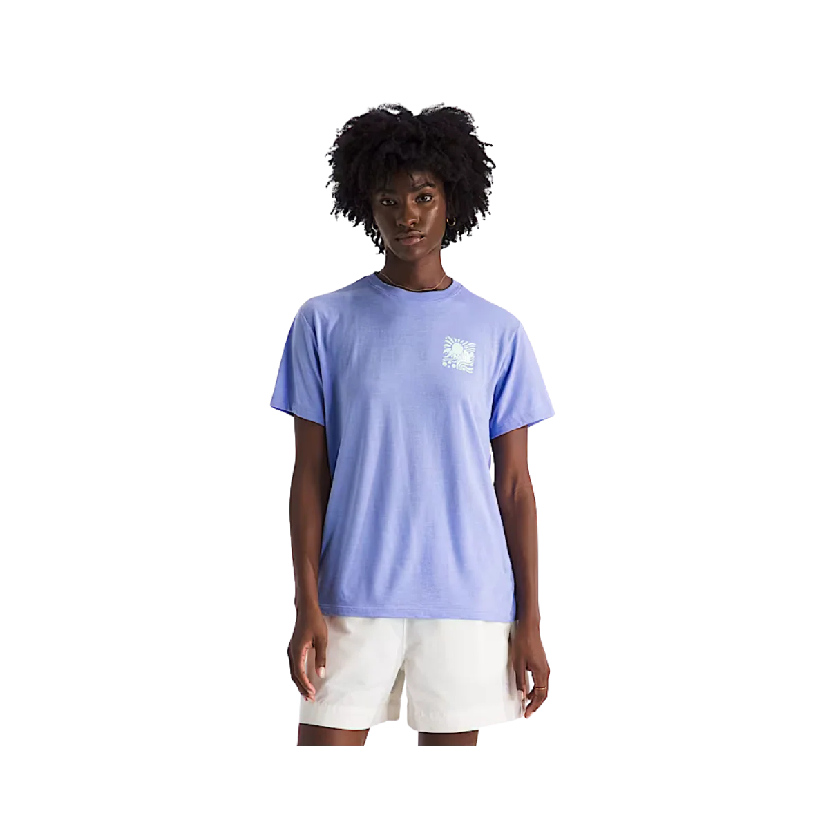 NORTH FACE WOMENS TRI-BLEND SUN S/S TEE