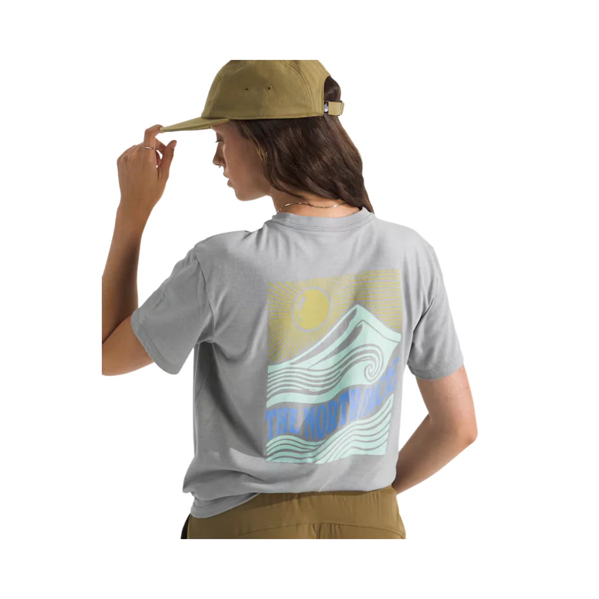 NORTH FACE WOMENS MOUNTAIN ESCAPE S/S TEE - Image 2