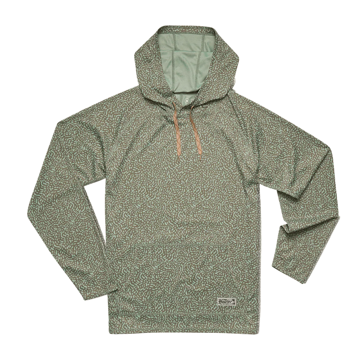 HOWLER BROTHERS LOGGERHEAD HOODIE - POND PATTERNS: MERMAID