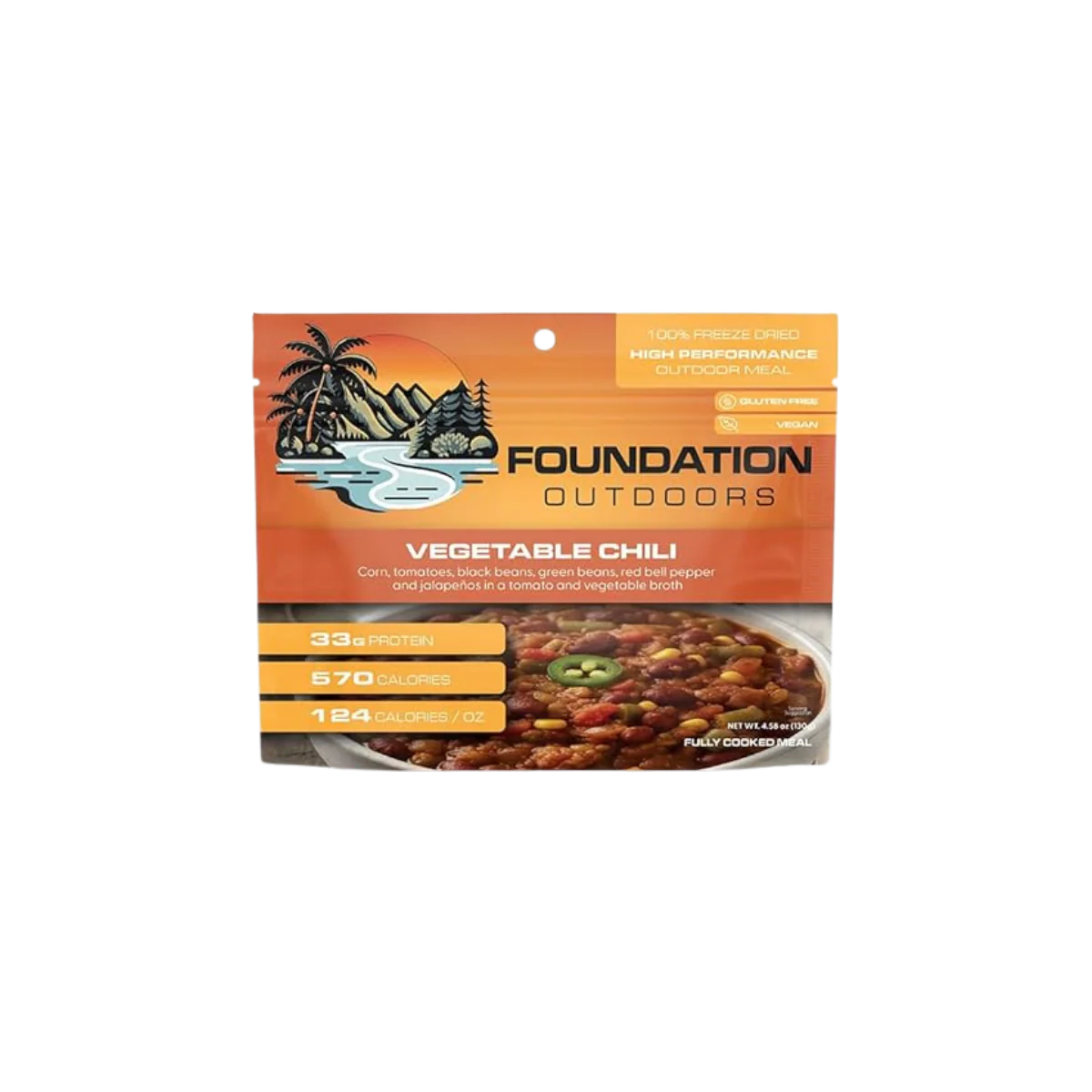 FOUNDATION OUTDOORS VEGETABLE CHILI