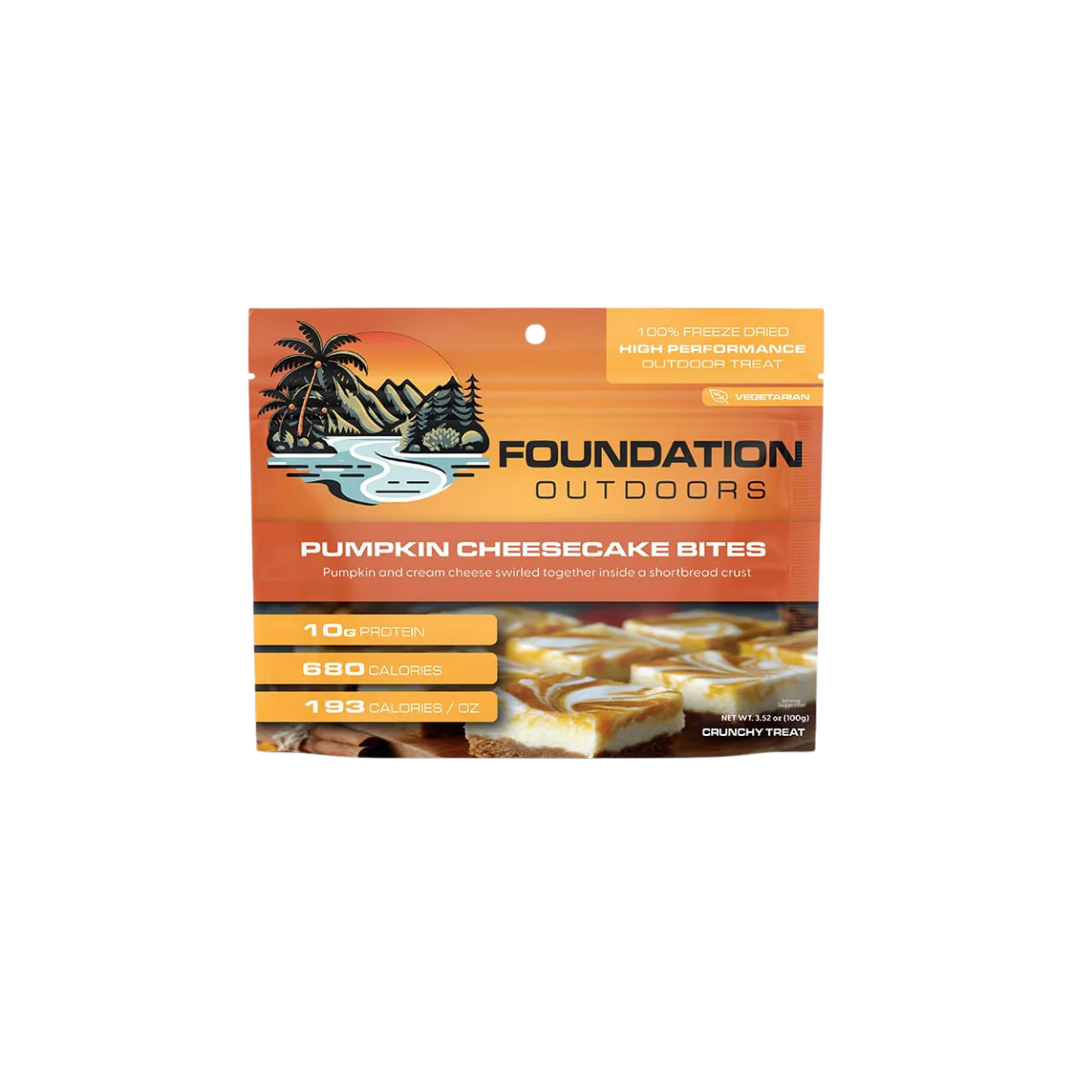 FOUNDATION OUTDOORS PUMPKIN PIE CHEESECAKE BITES