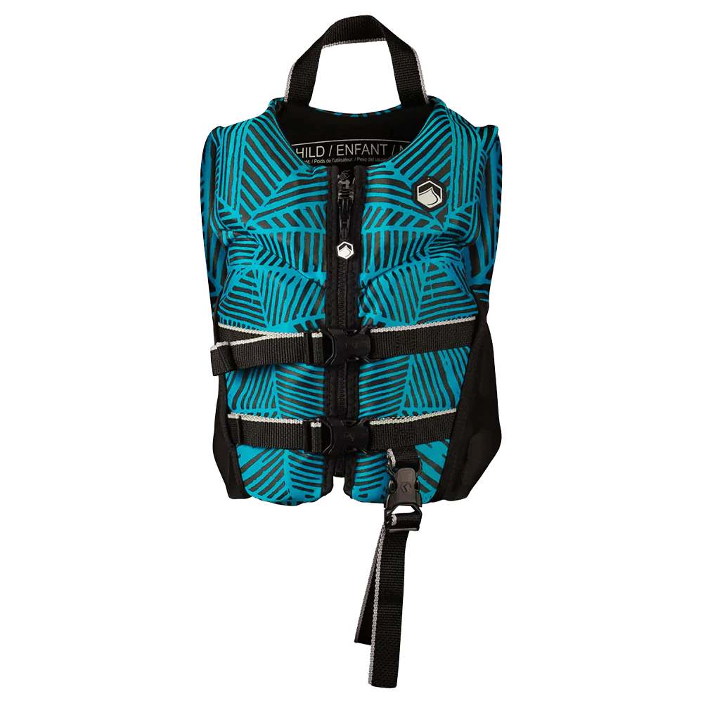 LIQUID FORCE CHILD FURY CGA LIFE JACKET 35 LBS to 55 LBS - Blue/Black