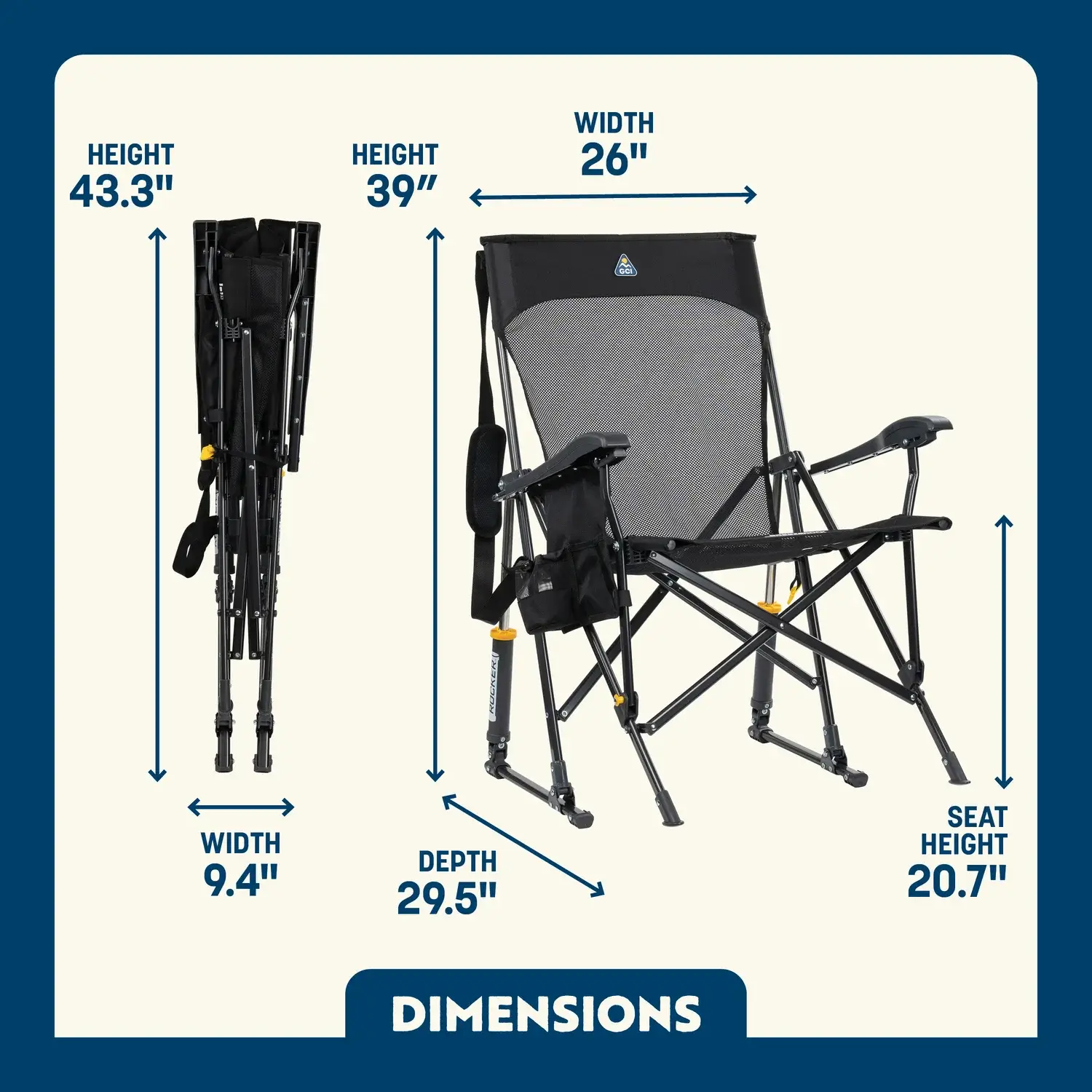 GCI OUTDOOR BREEZEROCKER CHAIR - Image 3