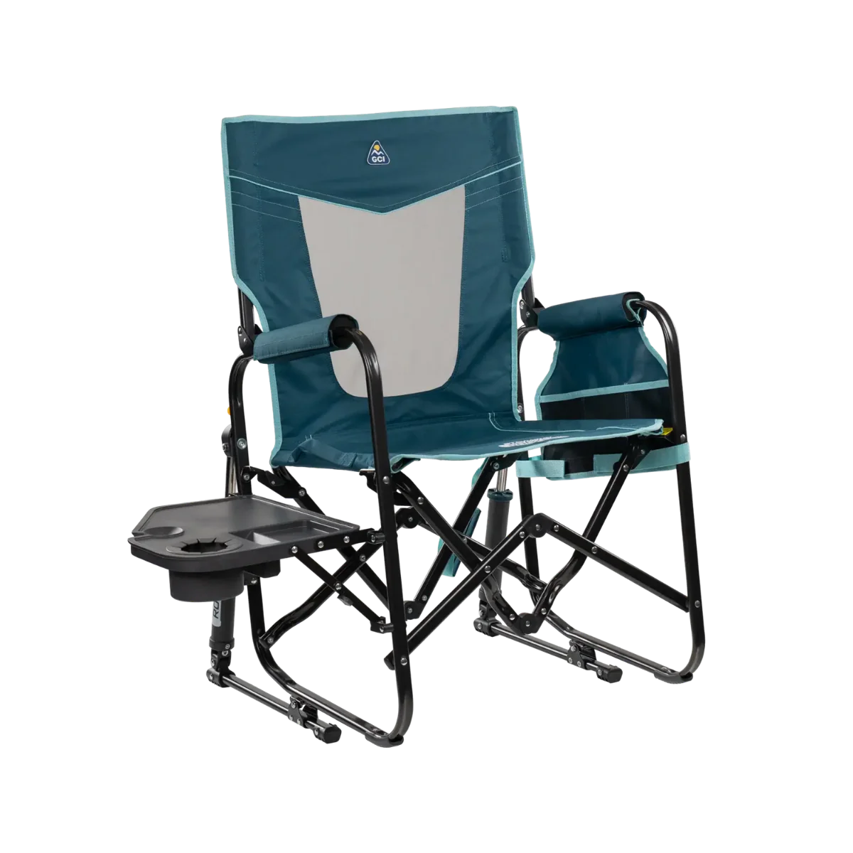 GCI OUTDOOR STOWAWAY ROCKER W/ SIDE TABLE - Image 2