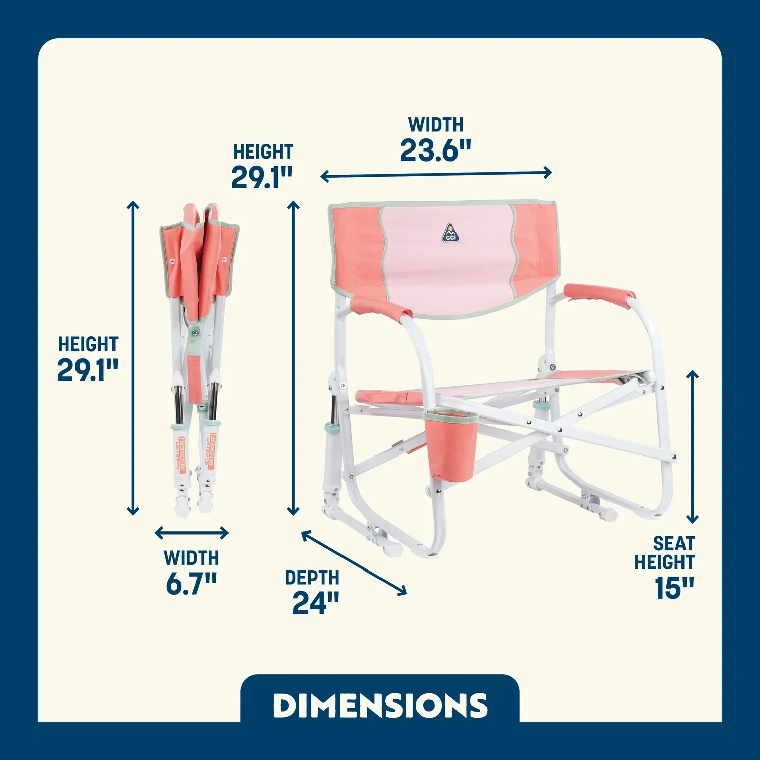 GCI OUTDOOR GRAB AND GO ROCKER - Image 5