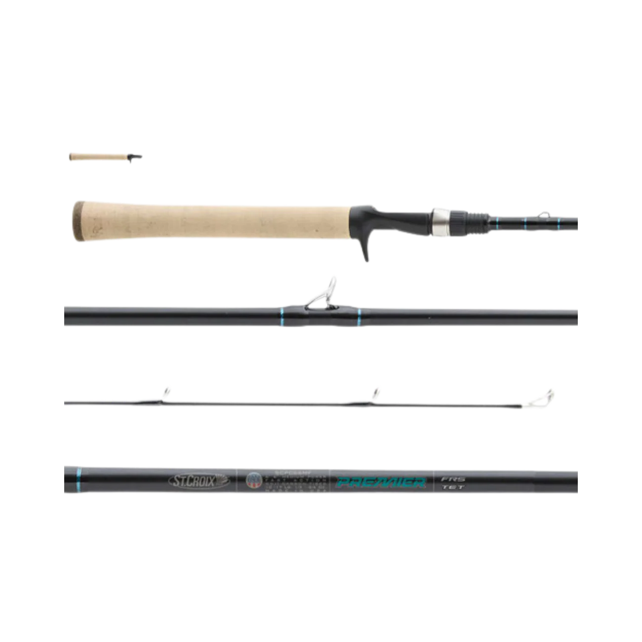 ST CROIX PREMIER CASTING ROD 7' MF