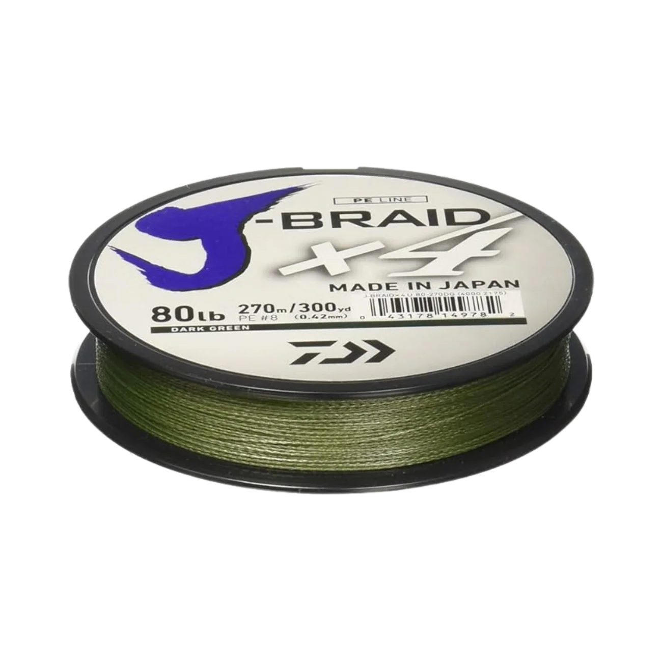 DAIWA J-BRAID LINE FS 300YD