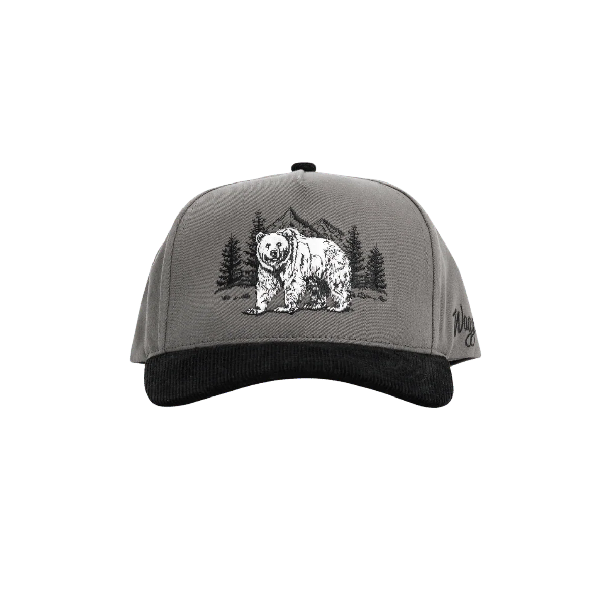 WAGGLE GOLF GRIZZ CORDUROY BRIM HAT