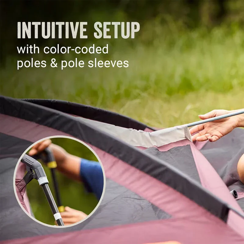 COLEMAN SKYLODGE 10 PERSON TENT - BLACKBERRY - Image 4