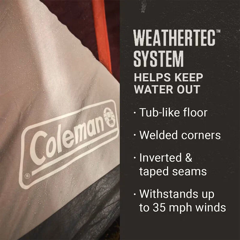 COLEMAN SKYLODGE 10 PERSON TENT - BLACKBERRY - Image 5