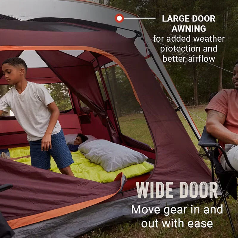 COLEMAN SKYLODGE 10 PERSON TENT - BLACKBERRY - Image 6