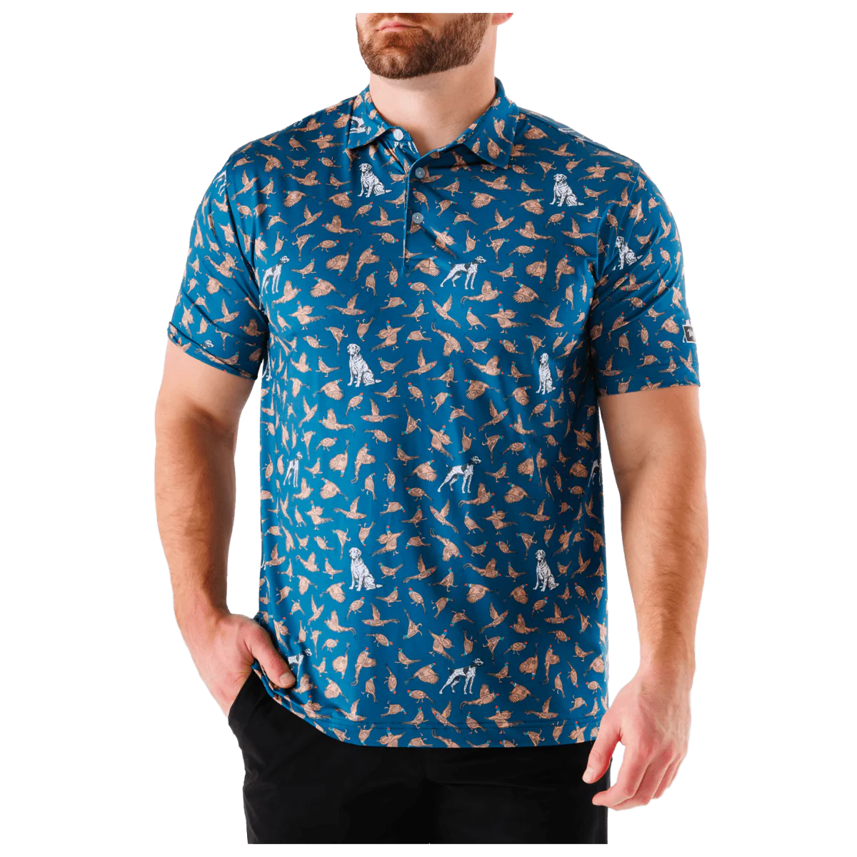 WAGGLE BIRD DOG POLO