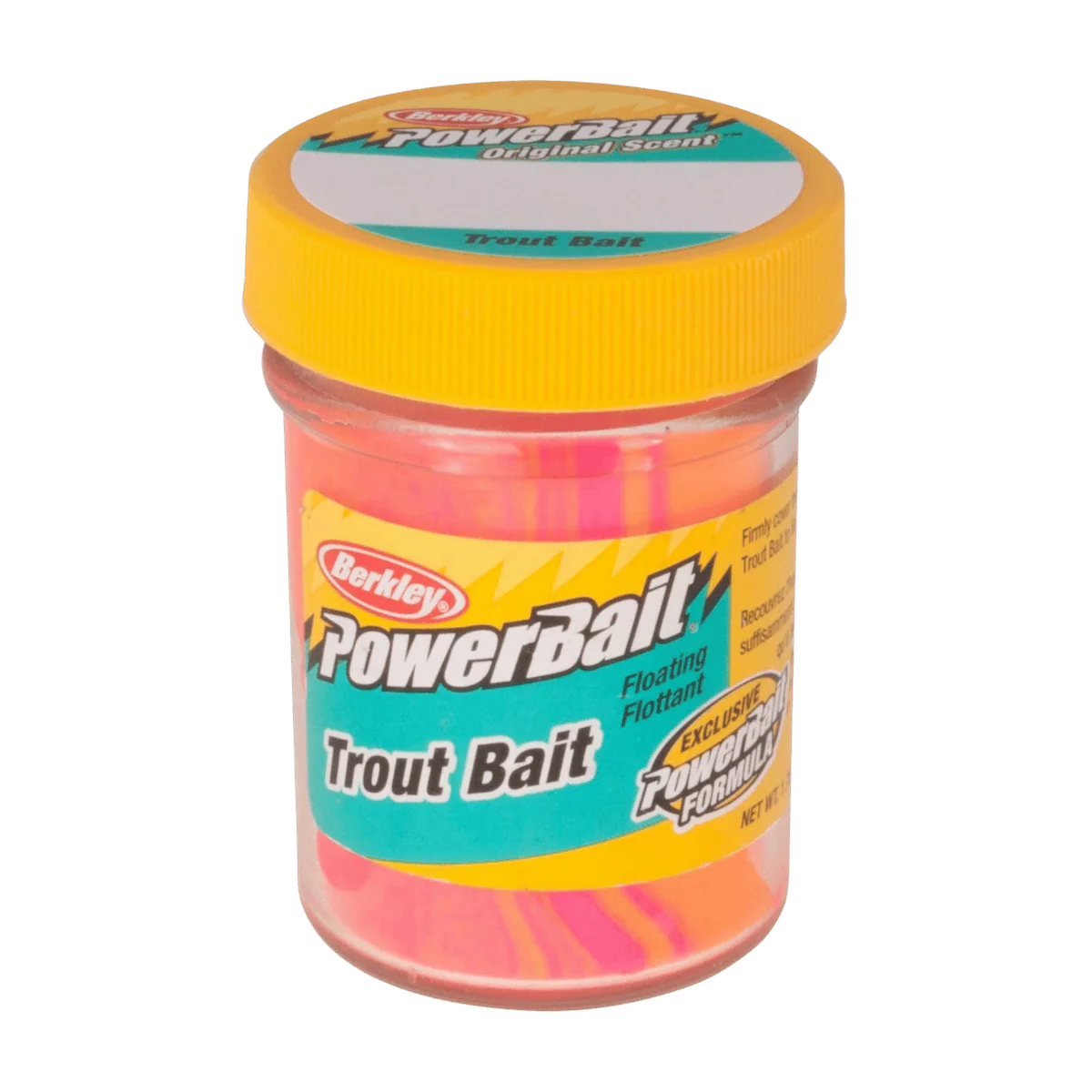 BERKLEY POWERBAIT TROUT BAIT 1.8 OZ SHERBET