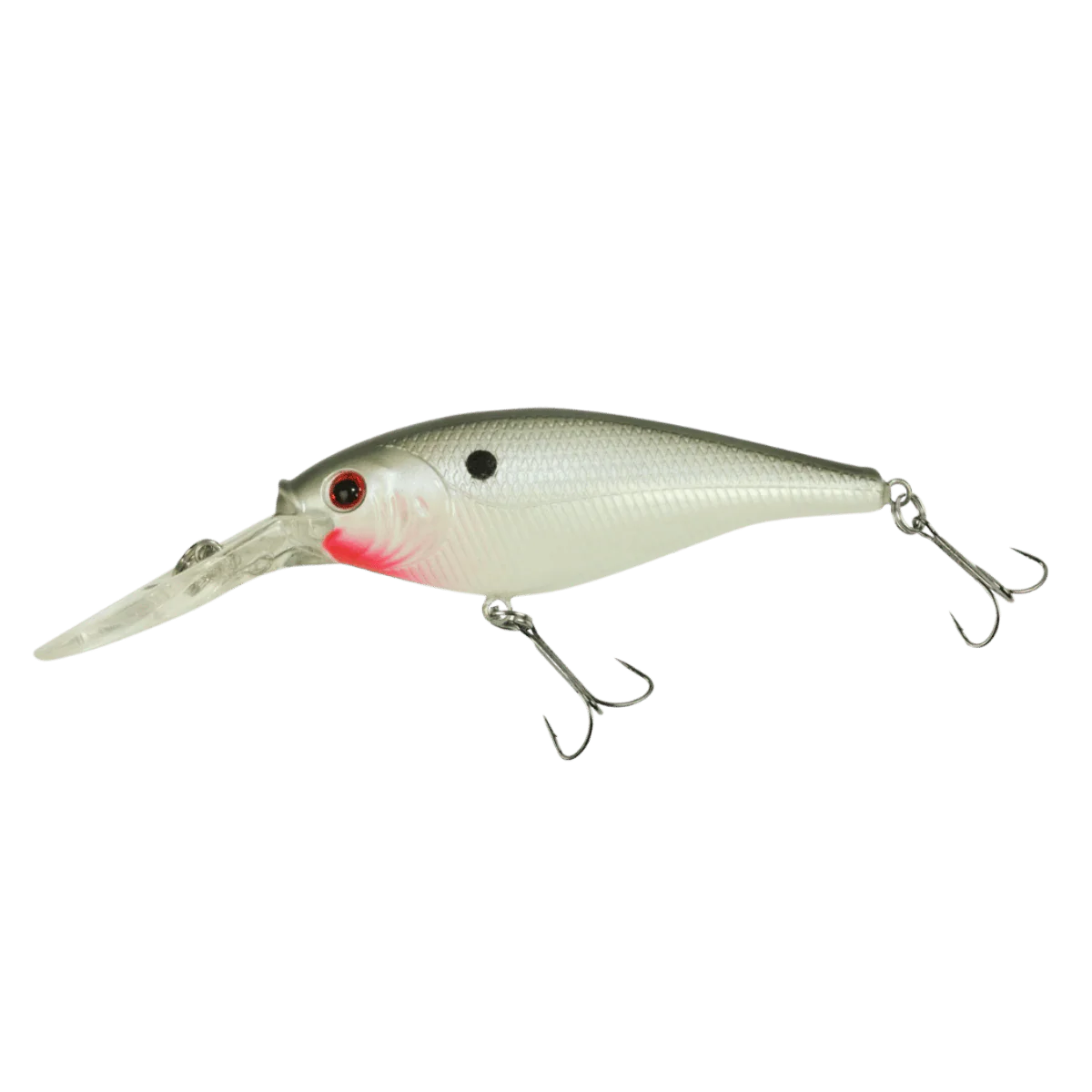 BERKLEY FLICKER SHAD 3/16OZ HARD BAIT - PEARL WHITE