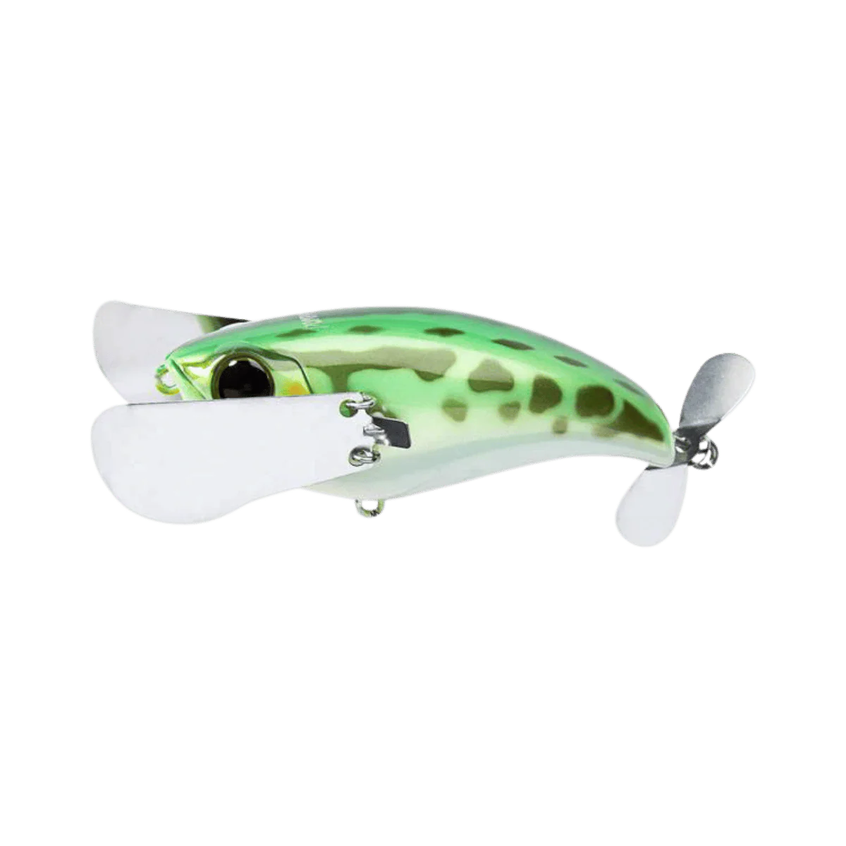 JACKALL POMPADOUR JR. TOPWATER NOISY GREEN FROG