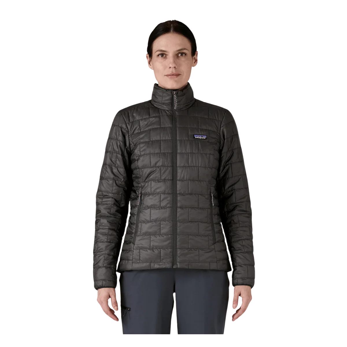 PATAGONIA WOMEN'S NANO PUFF JACKET - BLACK - Image 2