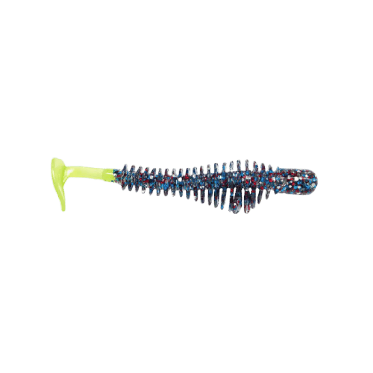 PULSER PADDLE TAIL 8PK 3.25IN FIRECRACKER CHARTREUSE