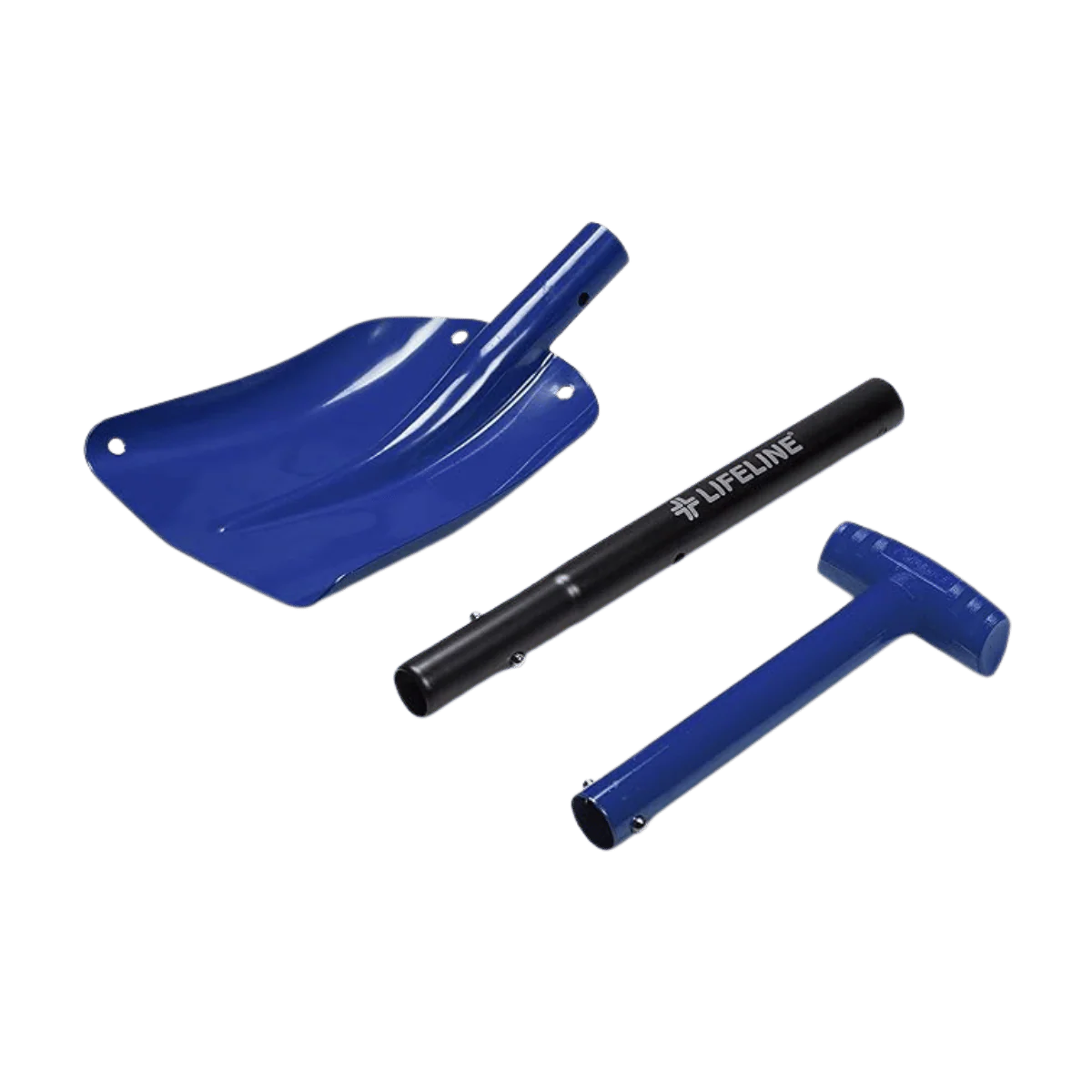 LIFELINE ALUMINUM SPORT UTILITY SHOVEL - BLUE/BLACK - Image 3