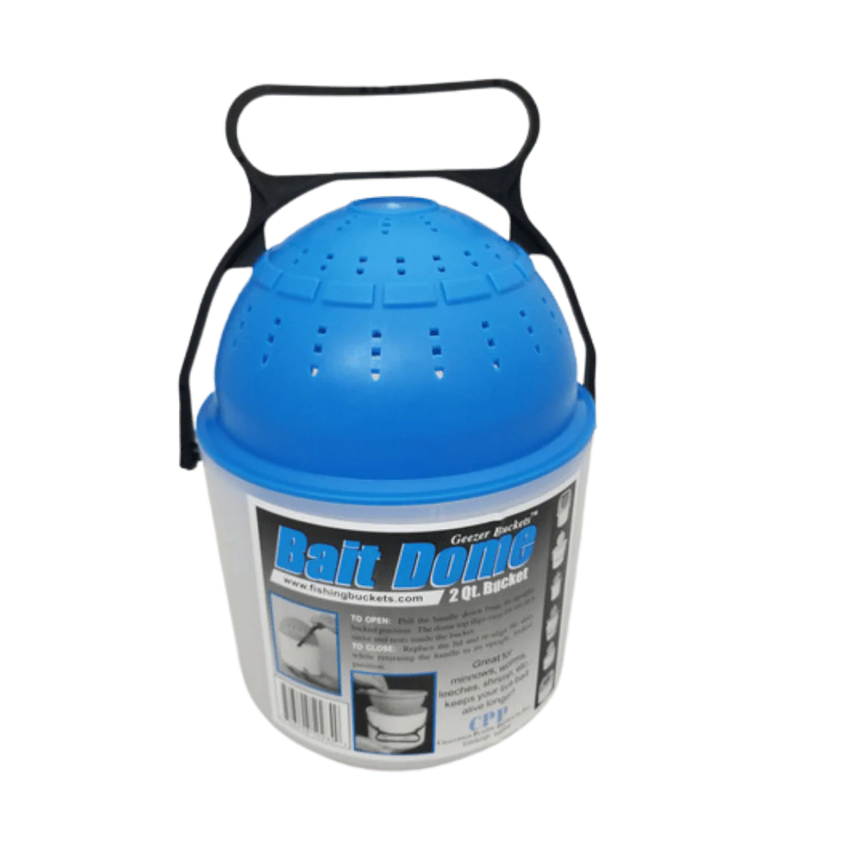 CHALLENGE DOME BAIT BUCKET - 2QT"