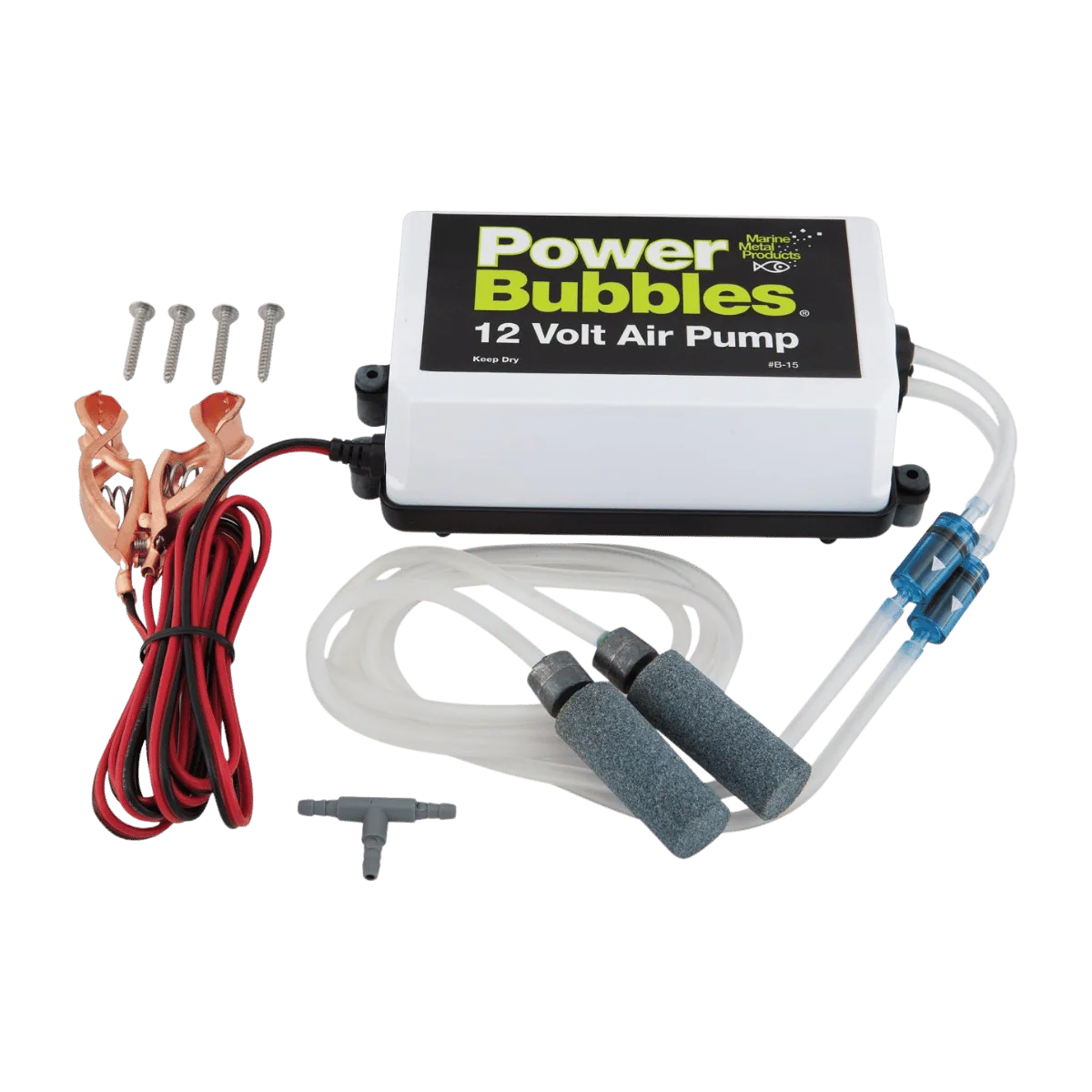 MARINE POWER BUBBLES AIR PUMP - 12V