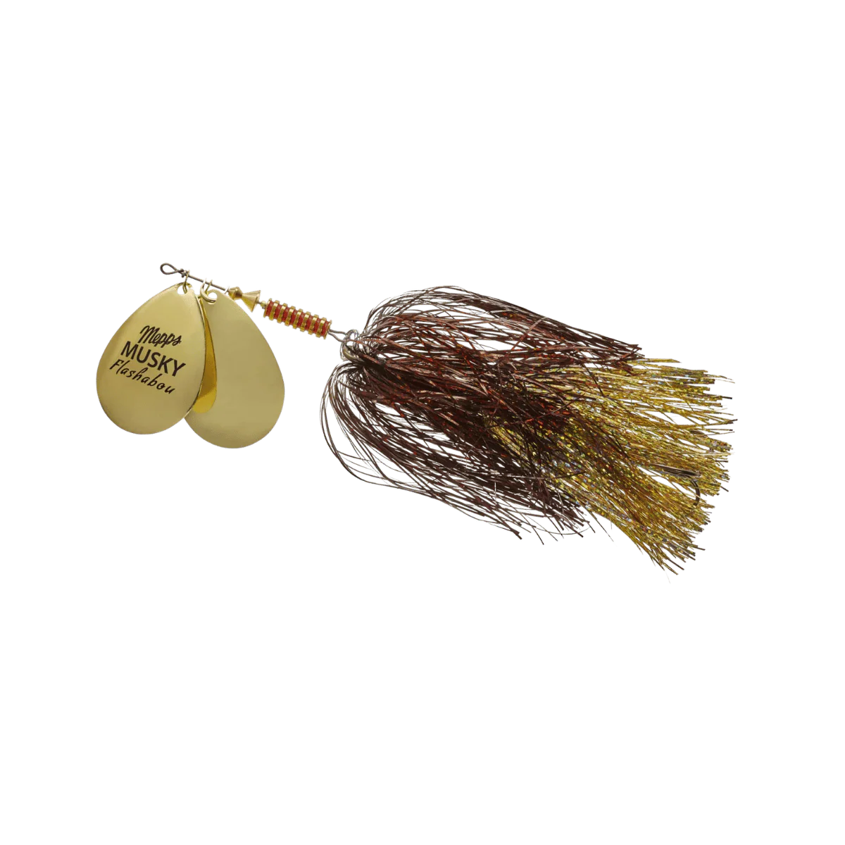 MEPPS DOUBLE BLADE MUSKY FLASHABOU 1-1/2OZ