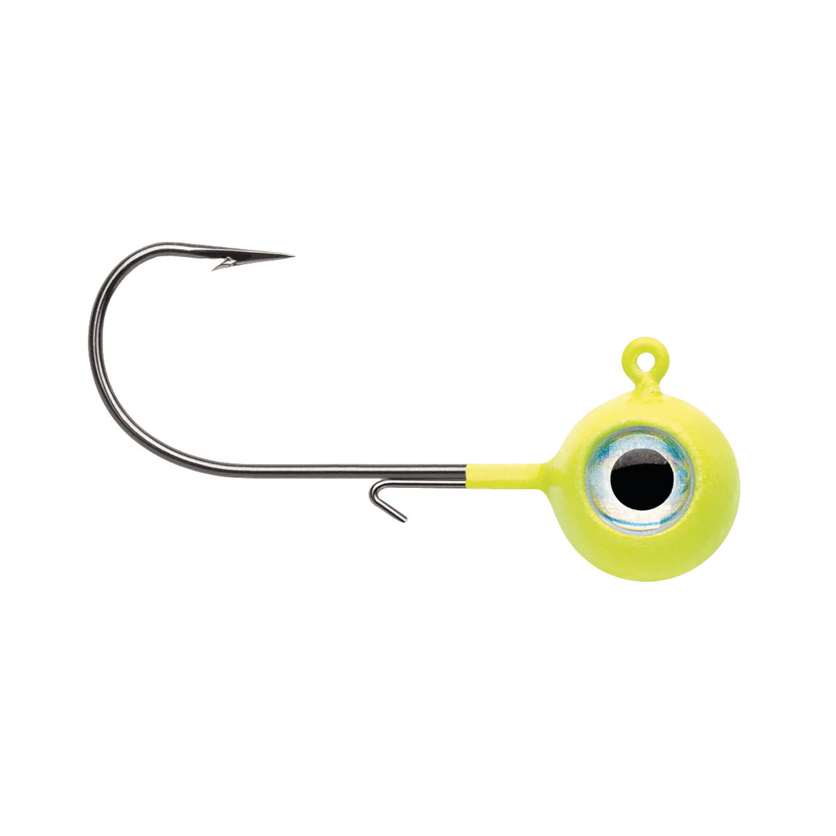 VMC NEON MOON EYE JIG 1/16OZ - CHARTREUSE