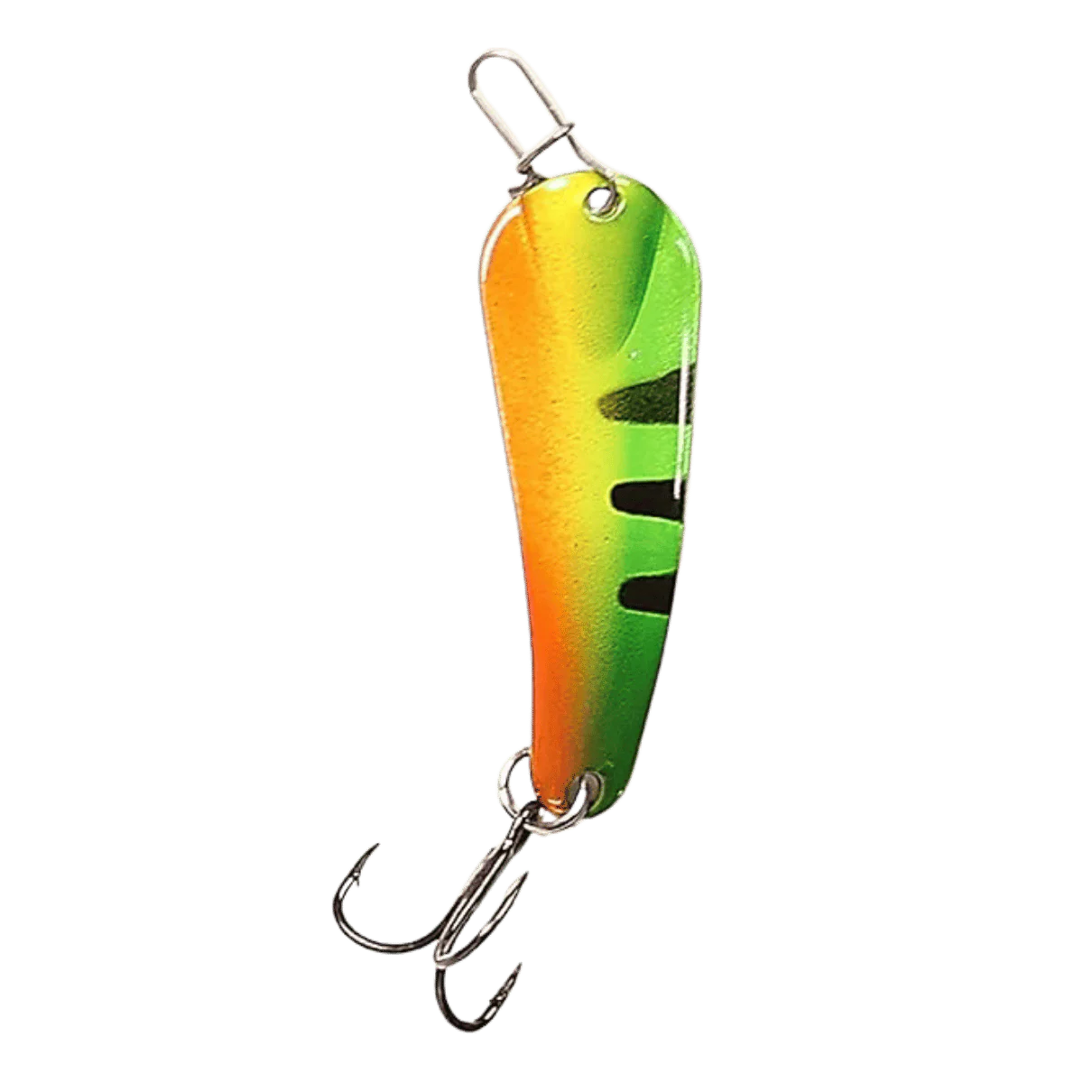 CUSTOM JIGS & SPINS PRO SLENDER SPOON 1/8 OZ - GOLD FIRE TIGER