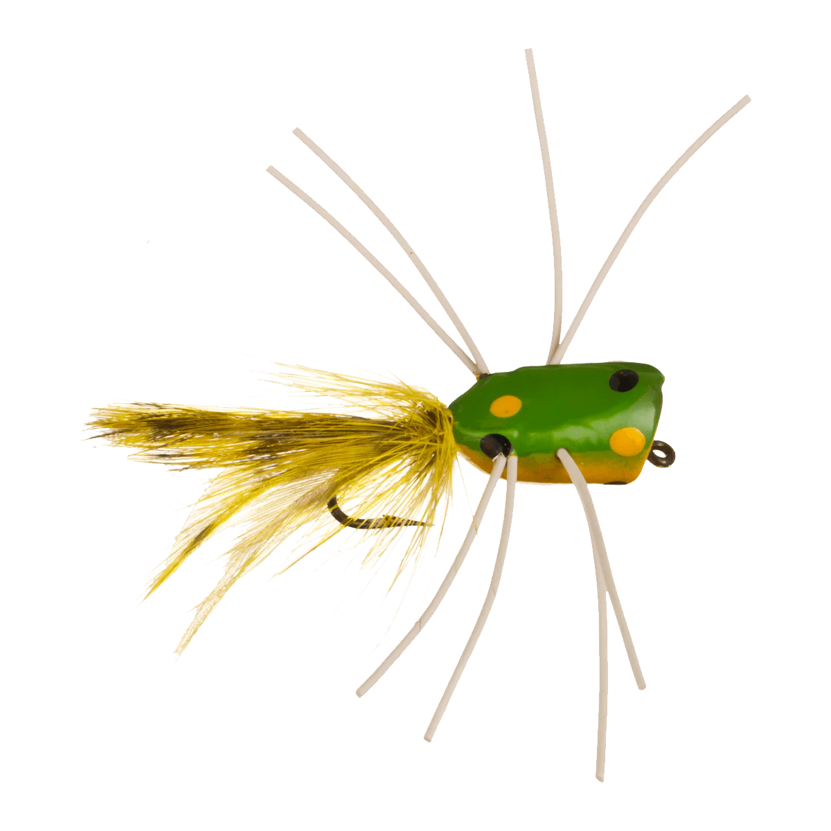 BETTS FRUGAL FROG FLY POPPER - SIZE 10 - FROG COLOR