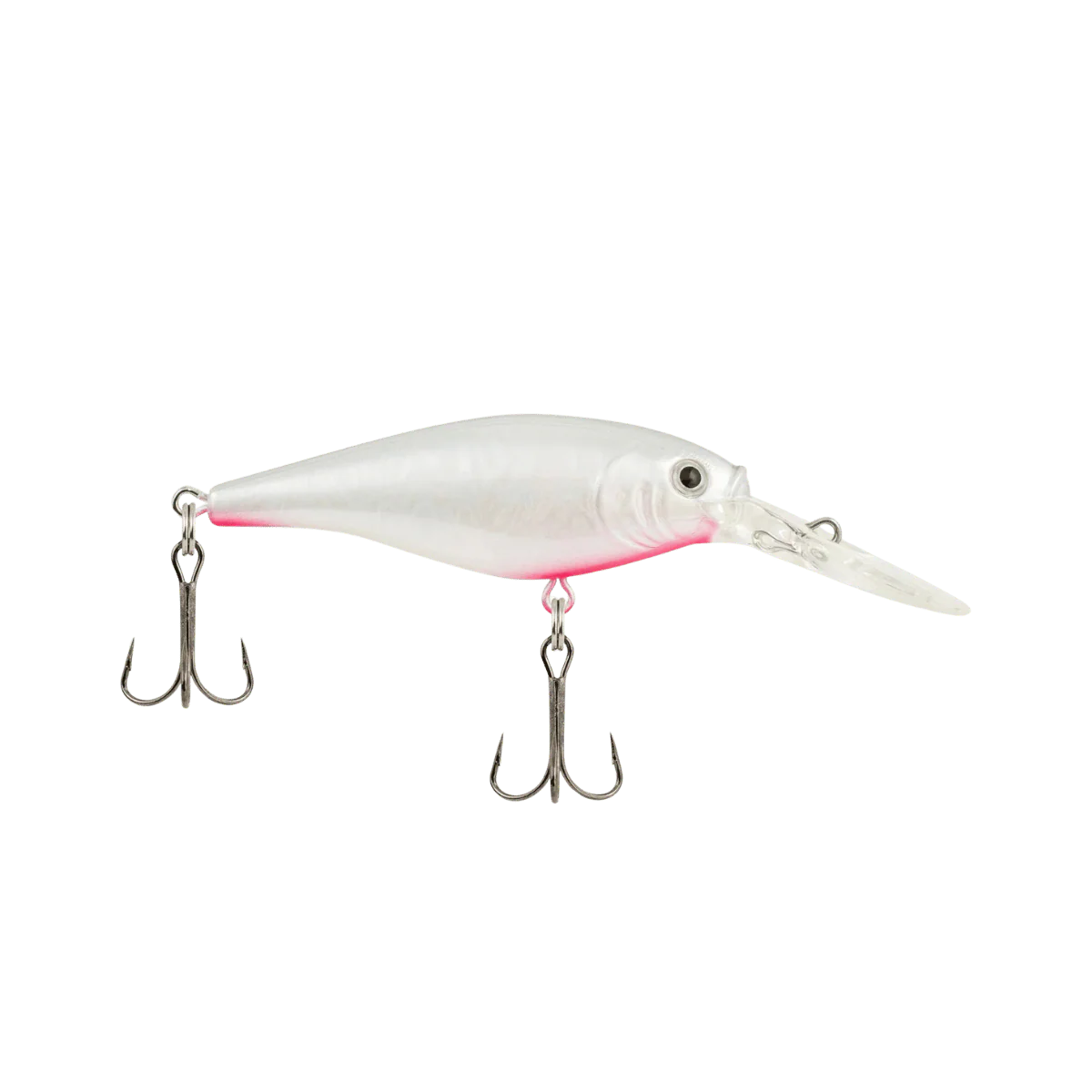 BERKLEY FLICKER SHAD 3/16OZ HARD BAITS - SLICK PEARL SILVER