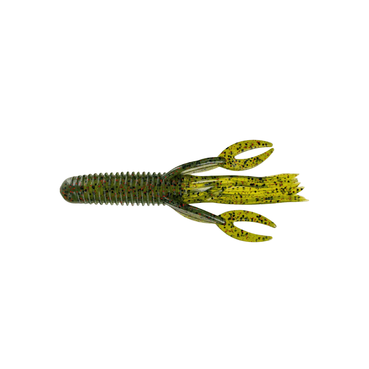 BIG BITE CRAW TUBE LURE 8PK - 4IN WATERMELLON FLECK