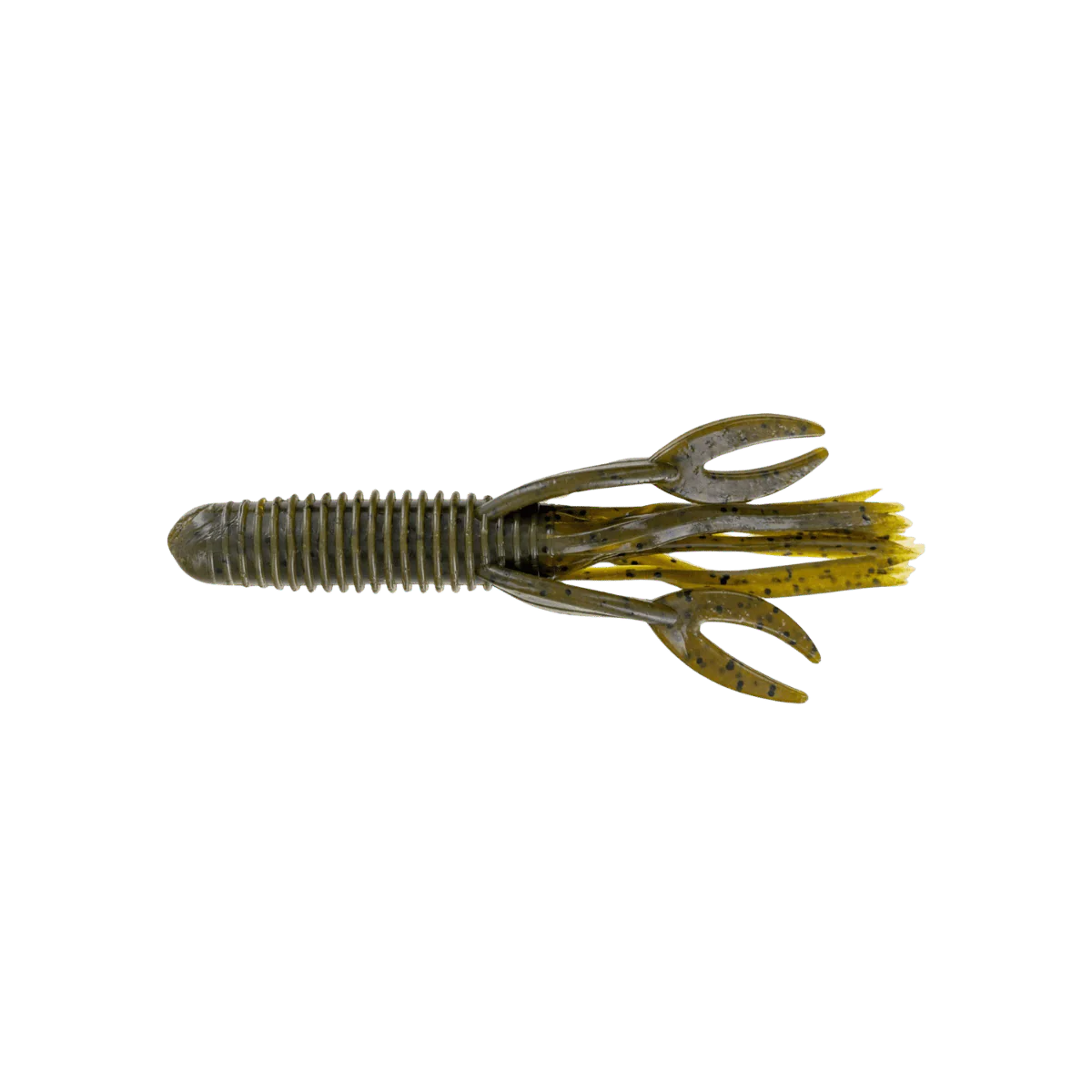BIG BITE CRAW TUBE LURE 8PK - 4IN GREEN PUMPKIN