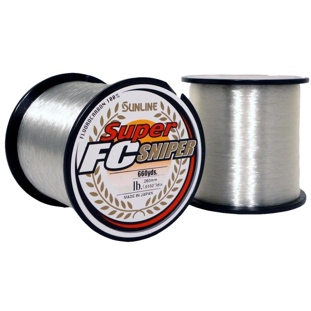 Sunline Super FC Sniper Fluorocarbon Line 10lb, 660yd Clear