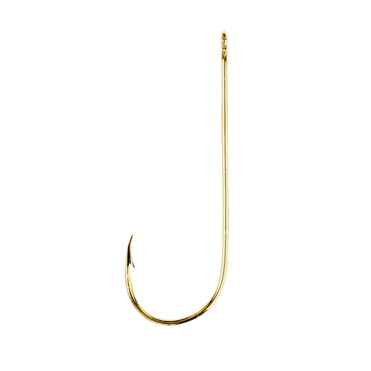 EAGLECLAW ABERDEEN LIGHT WIRE NON-OFFSET STANDARD GOLD SIZE #8