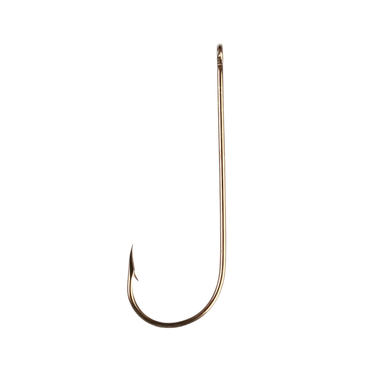 EAGLECLAW ABERDEEN LIGHT WIRE NON-OFFSET STANDARD BRONZE SIZE #1 - 8 PACK