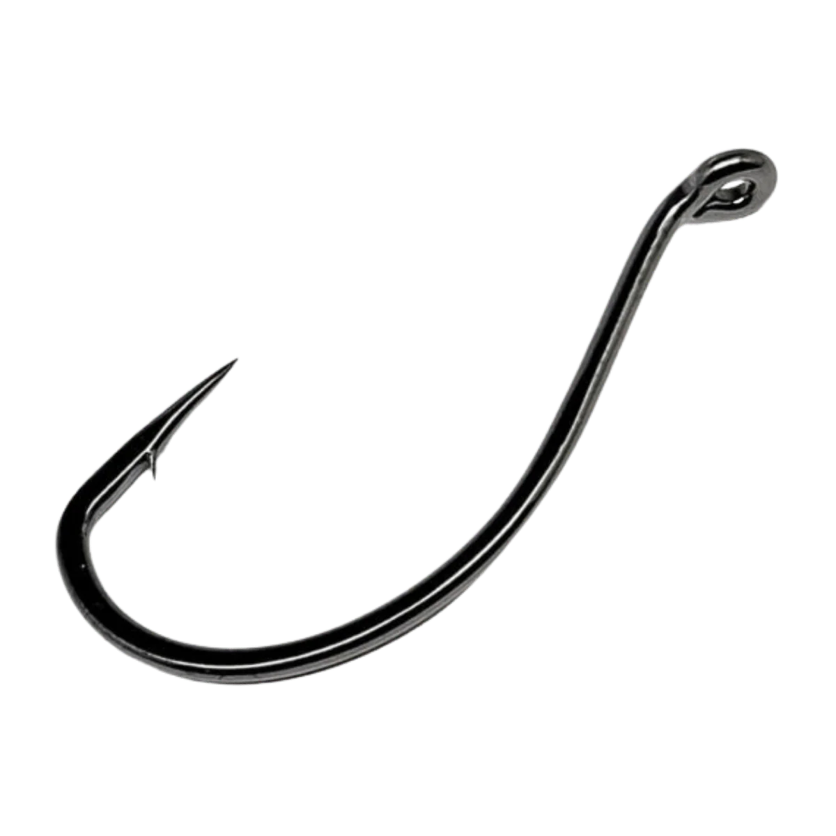 GAMAKATSU WALLEYE WIDE GAP 10PK - BLACK SIZE #8