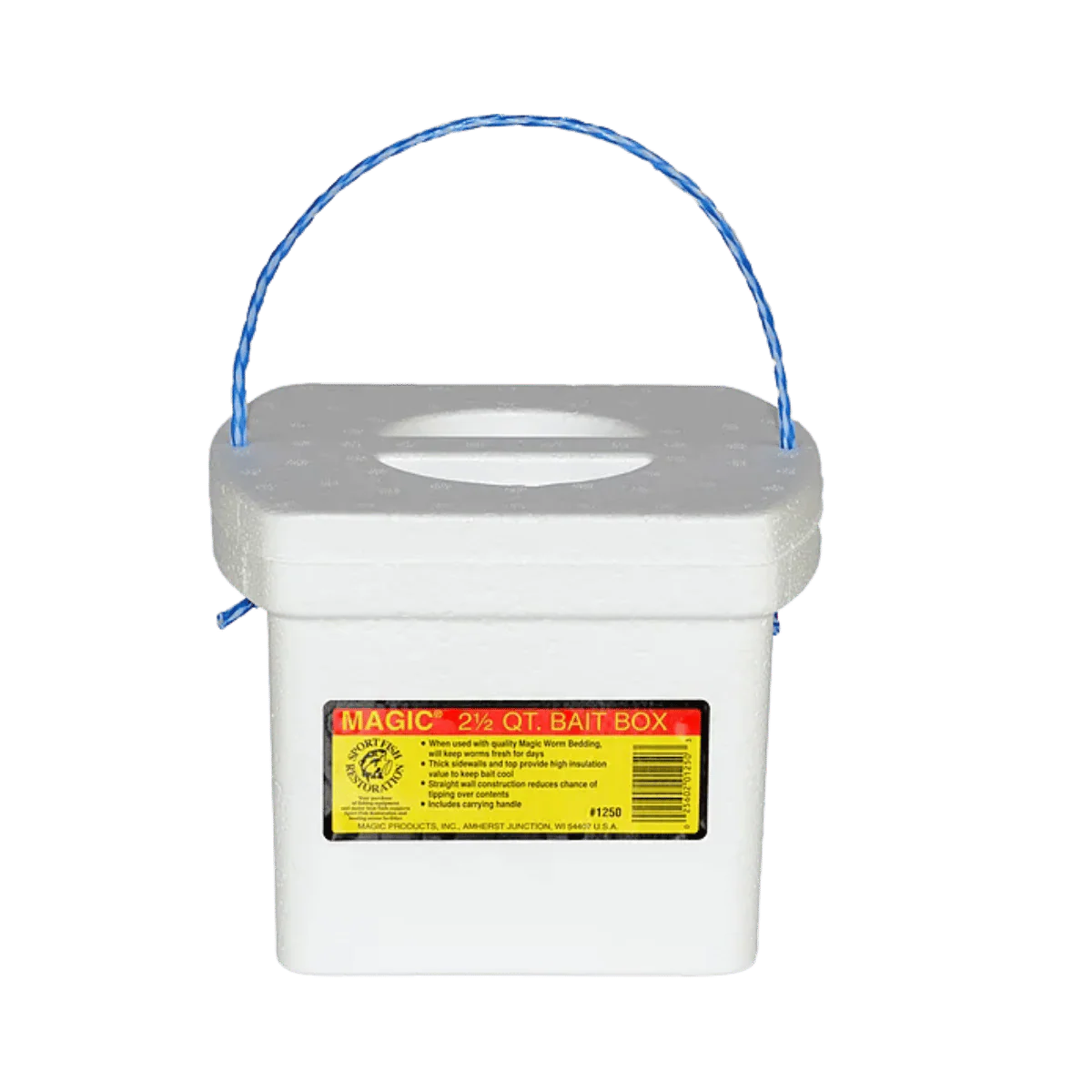 MAGIC BAIT BOX - 2-1/2 QT