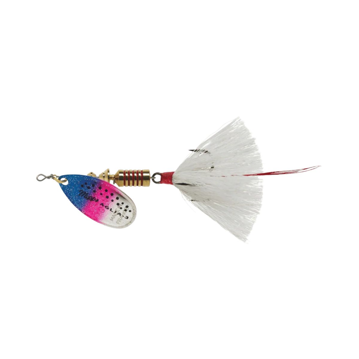 MEPPS AGLIA DRESSED 1/4OZ - RAINBOW TROUT/ WHITETAIL