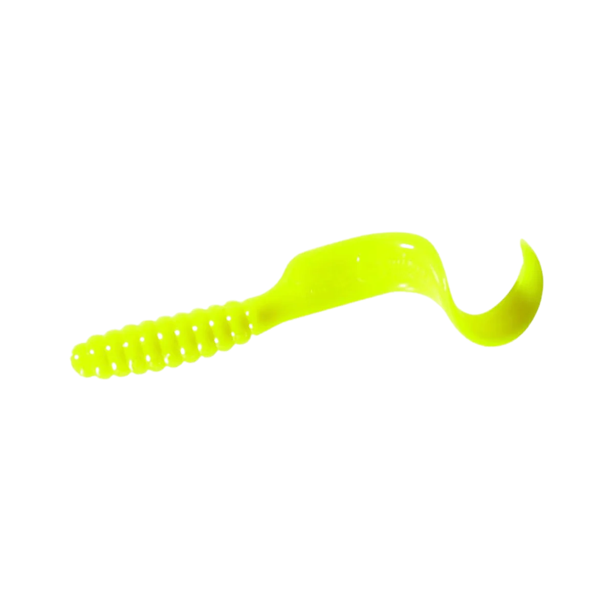 MISTER TWISTER TAIL 20PK 4IN - YELLOW