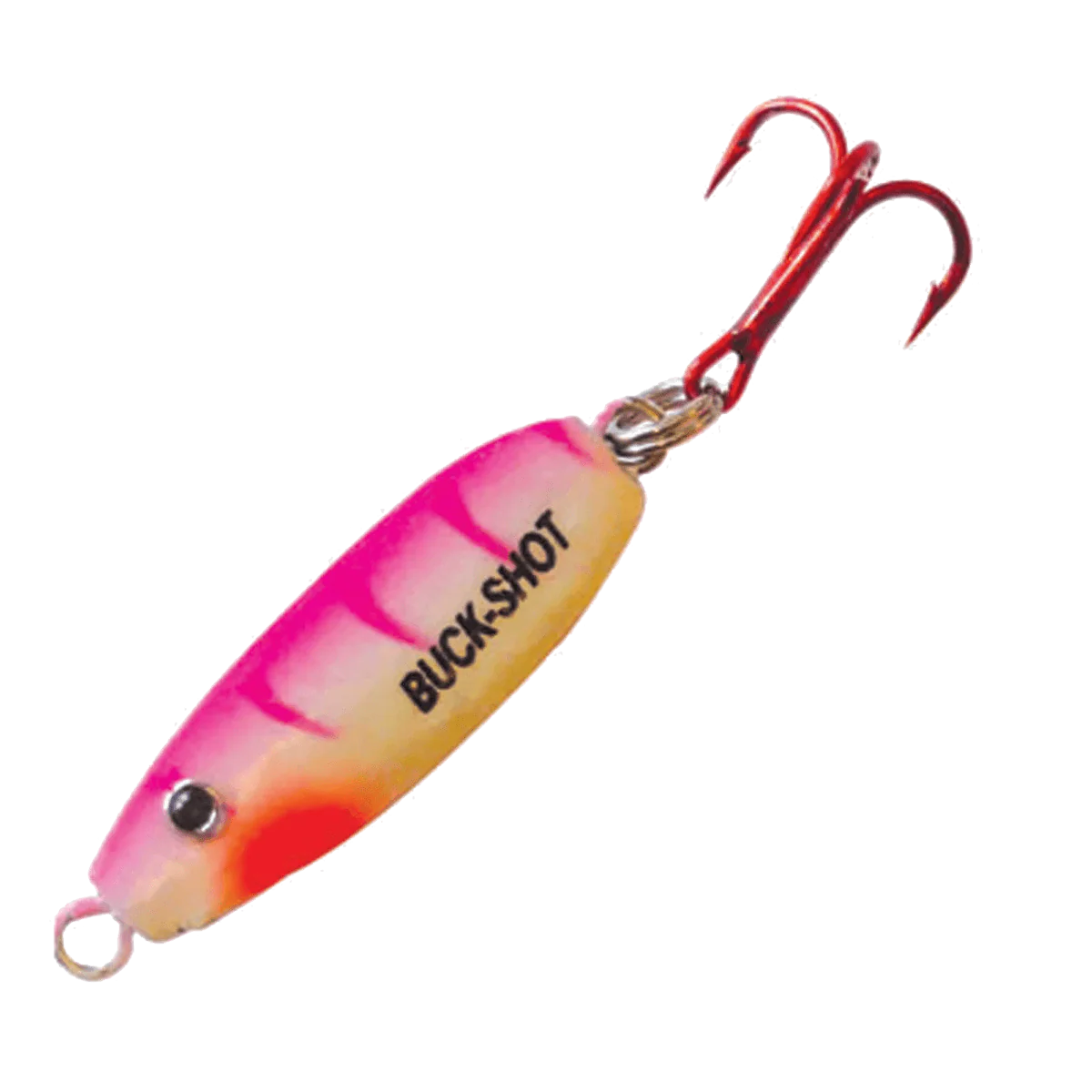 NORTHLAND UV BUCK-SHOT SPOON - UV PINK TIGER 1/4OZ