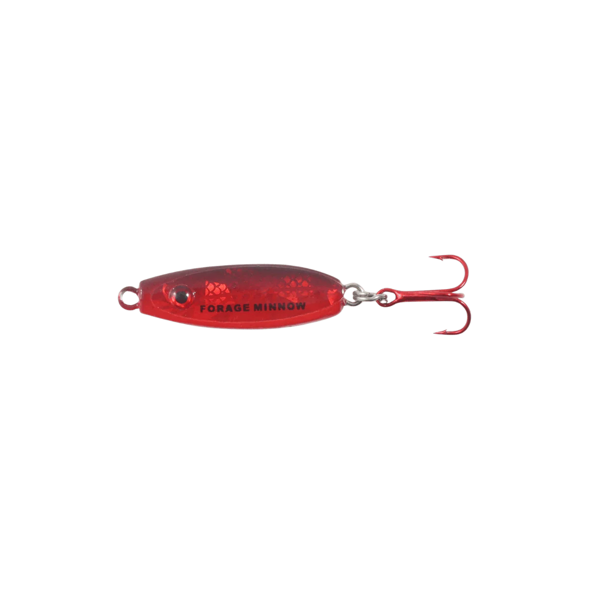 NORTHLAND FORAGE MINNOW SPOON 1/8OZ - S-GLO REDFISH