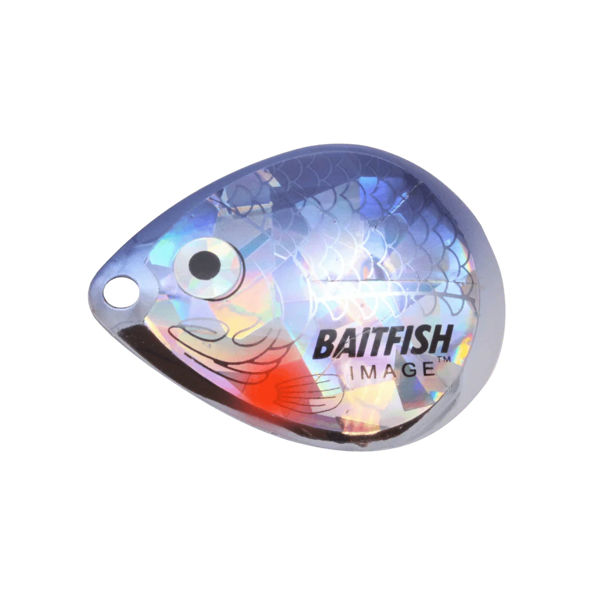 NORTHLAND BAITFISH-IMAGE BLADES 3/BAG #4 - SILVER SHINER