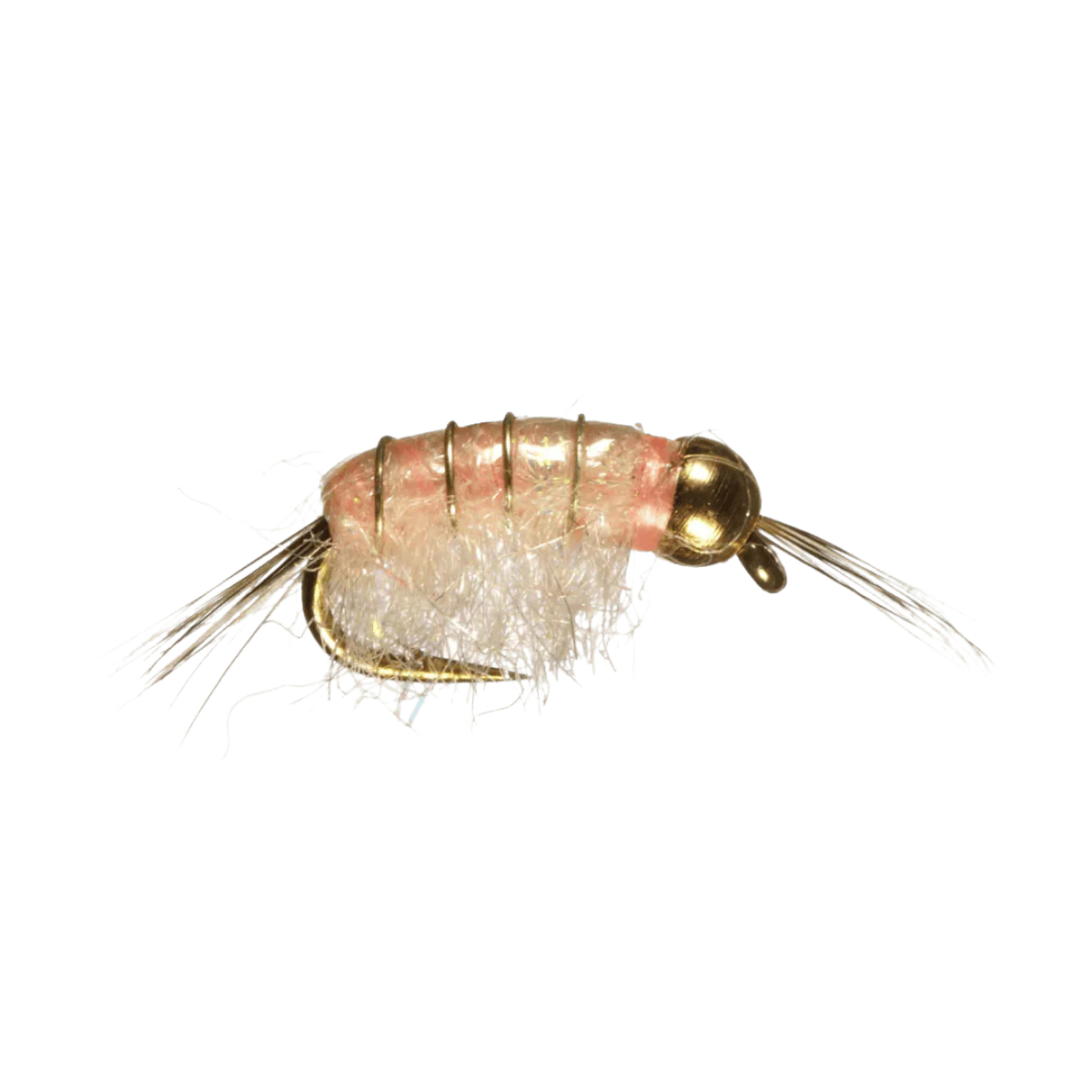 RAINY`S BEADHEAD FLASHBACK SCUD FLY - PINK #14